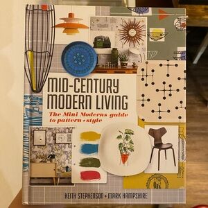 Mid-Century Modern Living Book by Keith Stephenson and Mark Hampshire